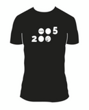 Camiseta Negra Algodón Ciclismo2005 20 Aniversario