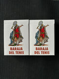 2 x BARAJA DEL TENIS