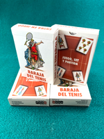 Pack Dobles: 4 x Baraja del Tenis (envío SEUR incluido)